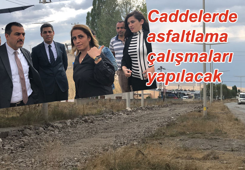 Kars OSB’de yol yapım çalışmaları