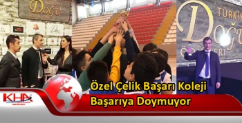 Kars Özel Çelik Başarı Koleji Başarıya Doymuyor