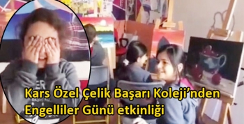 Kars Özel Çelik Başarı Koleji’nden Engelliler Günü etkinliği