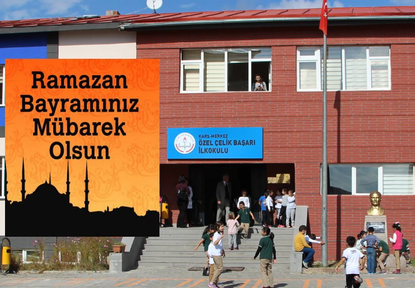 Kars Özel Çelik Başarı Koleji’nin Ramazan bayramı Mesajı