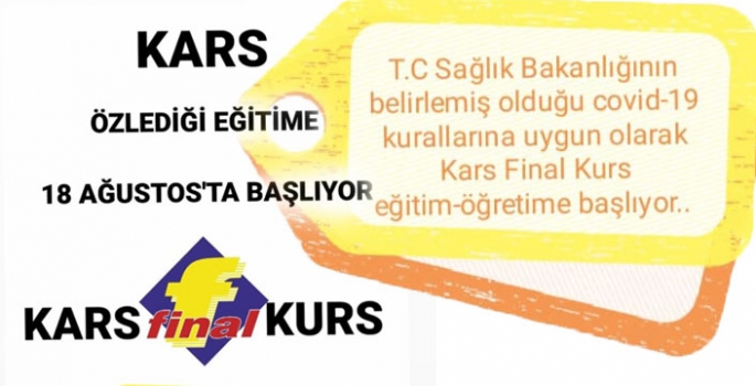 Kars Özlediği Eğitime Finalle Başlıyor