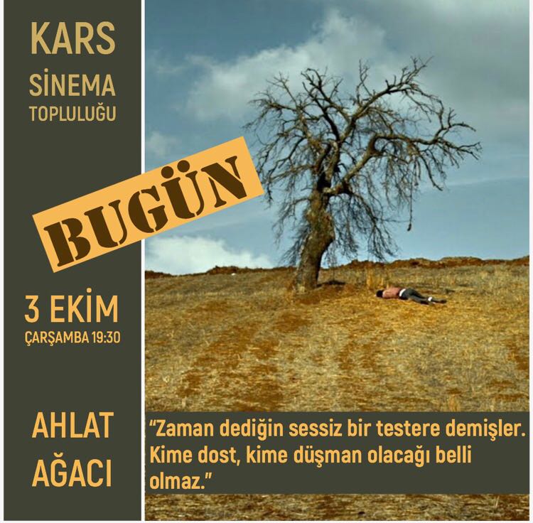 Kars Sinema Topluluğu’ndan 10. Yılına özel bir başlangıç filmi