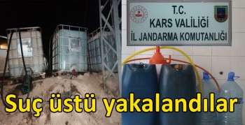 Kars’ta Akaryakıt Hırsızlığı