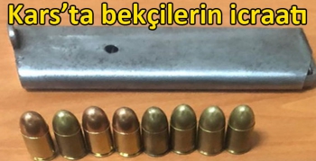 Kars’ta bekçilerin icraatı