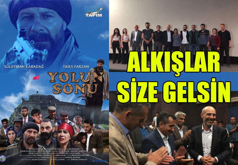 Kars’ta çekilen “Yolun Sonu” filminin galası yapıldı