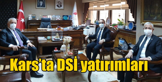 Kars’ta DSİ yatırımları