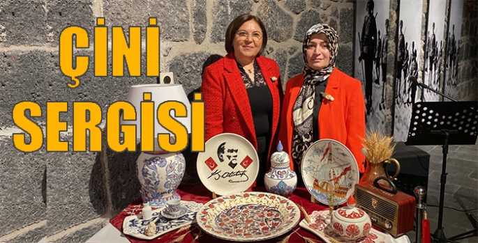 Kars’ta Ev kadınlarının Çini Sergisi
