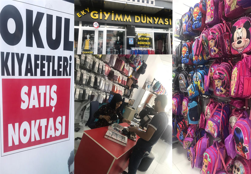 Kars’ta Giyimm Dünyası’nda Okul Kıyafeti Satışları