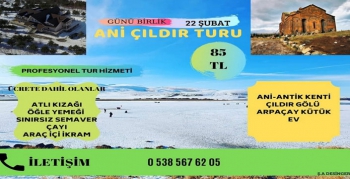 Kars’ta Günübirlik Ani Çıldır Turu