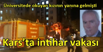 Kars’ta intihar vakası