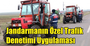 Kars’ta Jandarmanın Özel Trafik Denetimi Uygulaması