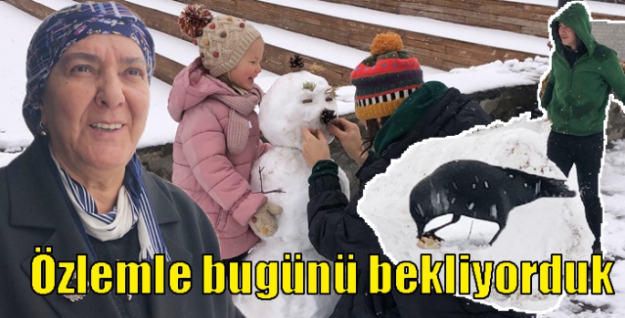 Kars’ta kar yağışı