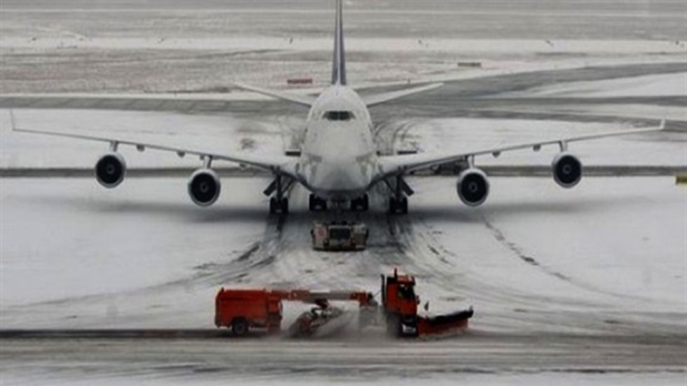 Kars’ta Kar Yağışı Havayolu Ulaşımına Engel Oldu