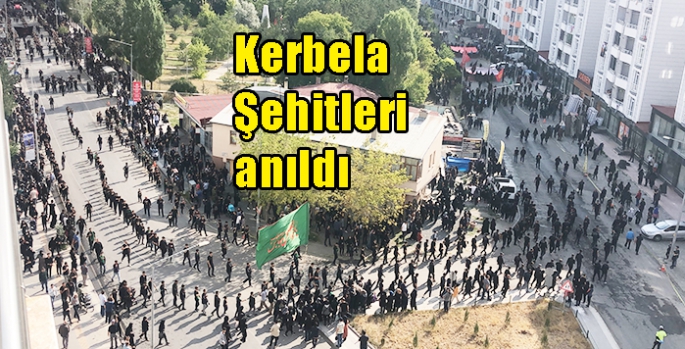 Kars’ta Kerbela Şehitleri anıldı