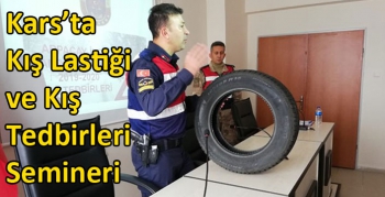 Kars’ta Kış Lastiği ve Kış Tedbirleri Semineri