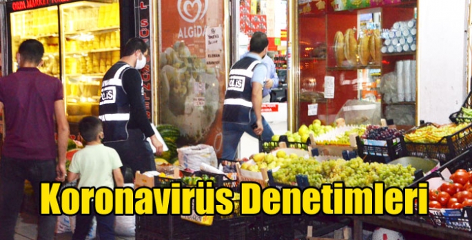 Kars’ta Koronavirüs Denetimleri