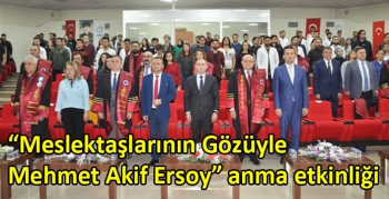 Kars’ta “Meslektaşlarının Gözüyle Mehmet Akif Ersoy” anma etkinliği düzenlendi