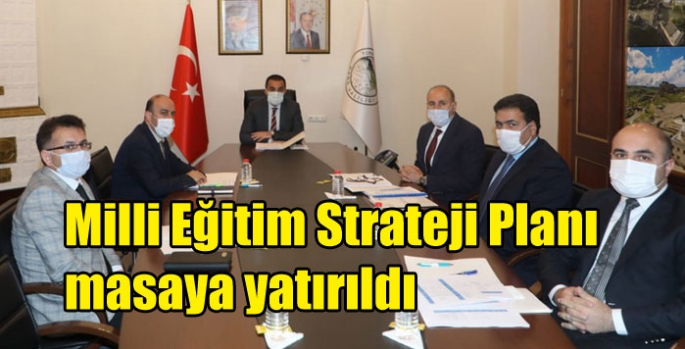 Kars’ta Milli Eğitim Strateji Planı masaya yatırıldı