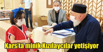 Kars’ta minik Kızılaycılar yetişiyor