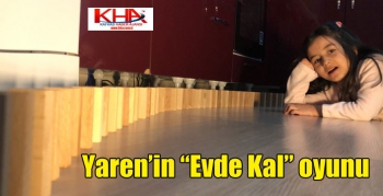 Kars’ta Minik Yaren’in “Evde Kal” oyunu