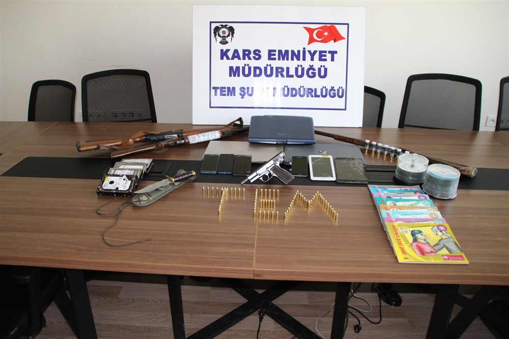 Kars’ta PKK/KCK operasyonunda 3 kişi tutuklandı