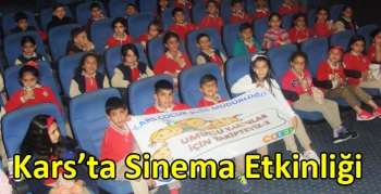 Kars’ta Sinema Etkinliği