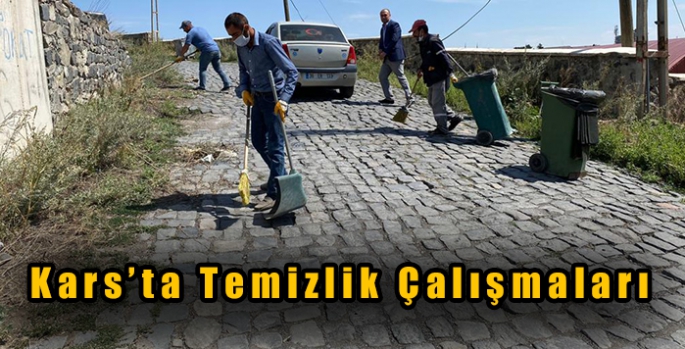 Kars’ta Temizlik Çalışmaları