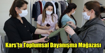 Kars’ta Toplumsal Dayanışma Mağazası