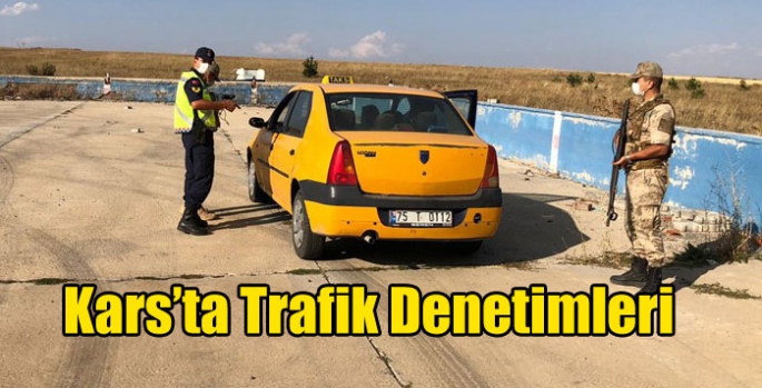 Kars’ta Trafik Denetimleri