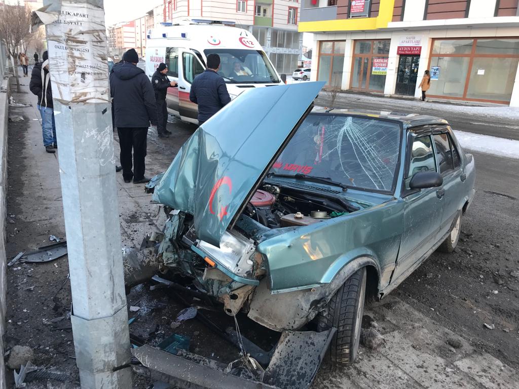 Kars’ta trafik kazası