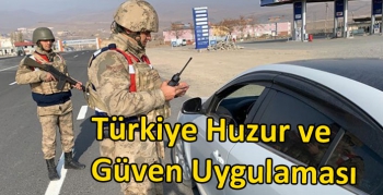 Kars’ta Türkiye Huzur ve Güven Uygulaması