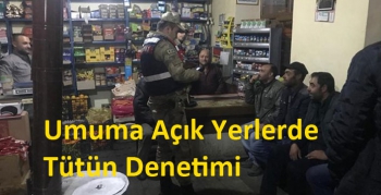 Kars’ta Umuma Açık Yerlerde Tütün Denetimi