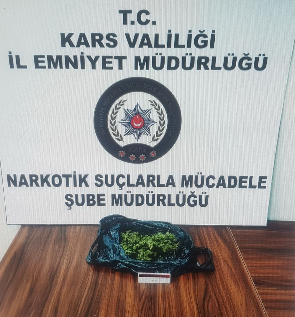 Kars’ta Uyuşturucu Operasyonu