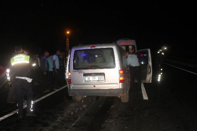 Kars’ta Yaralamalı Trafik Kazası