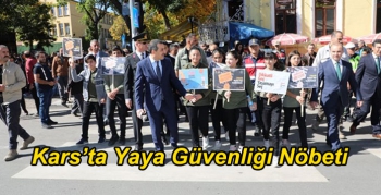 Kars’ta Yaya Güvenliği Nöbeti