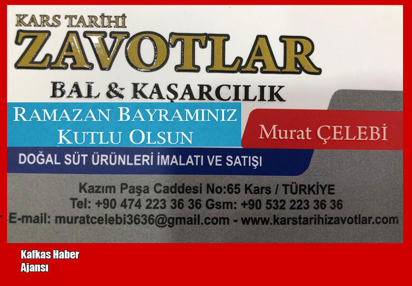 Kars Tarihi Zavotlar Ramazan Bayramınızı Kutlar