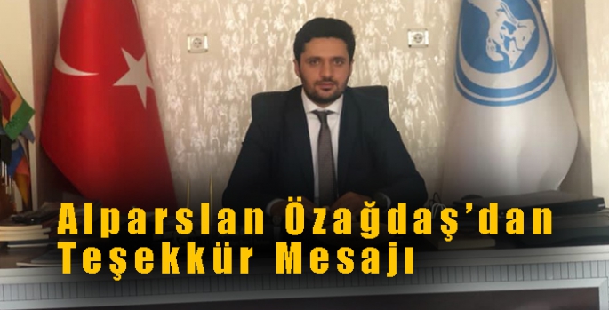 Kars Ülkü Ocakları İl Başkanlığına Atanan Alparslan Özağdaş’dan Teşekkür Mesajı