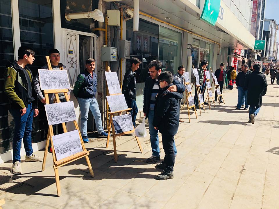 Kars Ülkü Ocakları’ndan 18 Mart Çanakkale Resim Sergisi