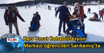 Kars Umut Rehabilitasyon Merkezi öğrencileri Sarıkamış’ta