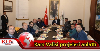 Kars Valisi projeleri anlattı