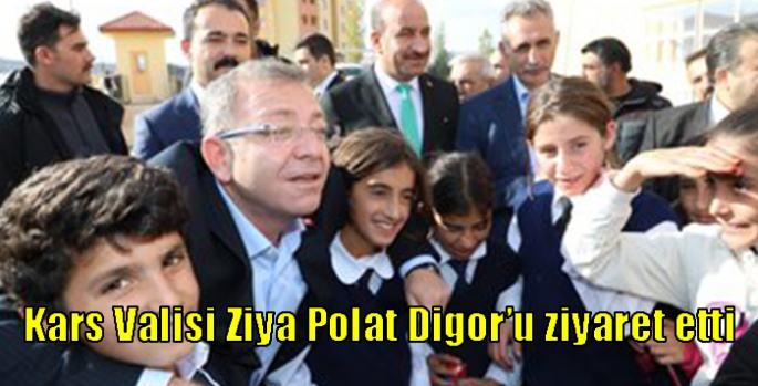 Kars Valisi Ziya Polat Digor’u ziyaret etti