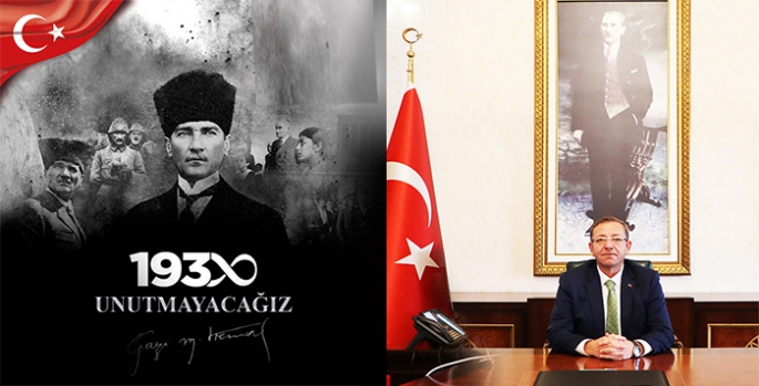 Kars Valisi Ziya Polat’ın 10 Kasım Atatürk’ü Anma Günü Mesajı