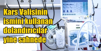 Kars Valisinin ismini kullanan dolandırıcılar yine sahnede