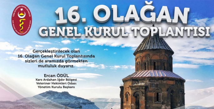 Kars VHO, 16. Olağan Genel Kurula Gidiyor