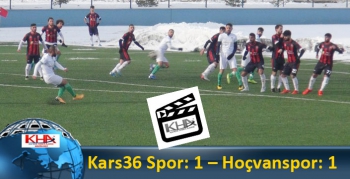 Kars36 Spor: 1 – Hoçvanspor: 1