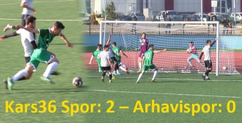 Kars36 Spor: 2 – Arhavispor: 0