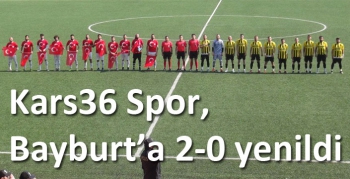 Kars36 Spor, Bayburt’a 2-0 yenildi