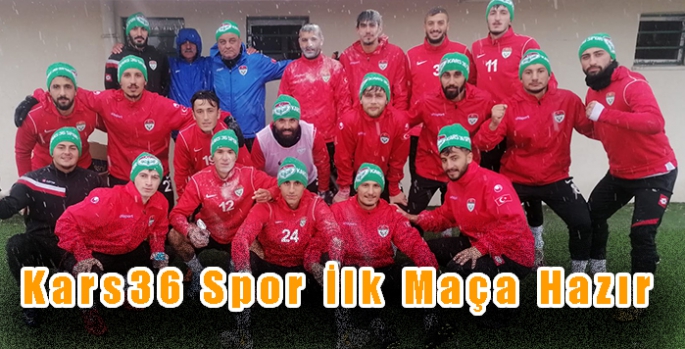 Kars36 Spor İlk Maça Hazır