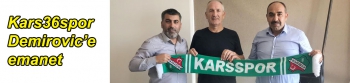 Kars36spor Demirovic’e emanet