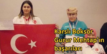 Karslı Boksör Gurur Mehtap’ın başarıları